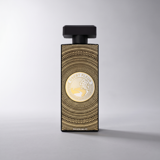 Desert Fleur by Maison Milan — Eau de Parfum 100ml, studio product photo