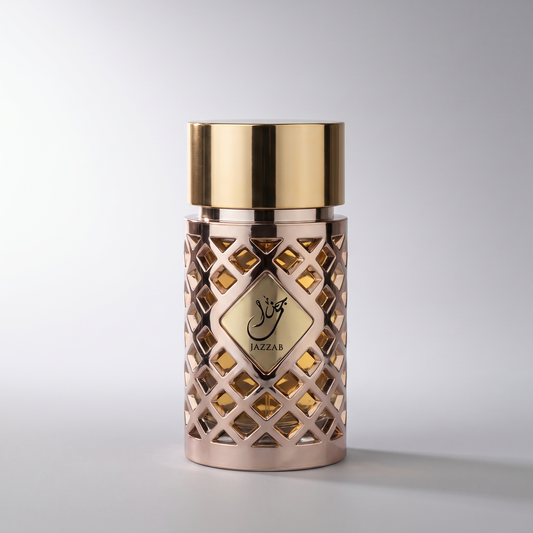 Jazzman Rose Gold Eau de Parfum 100ml, studio product photo