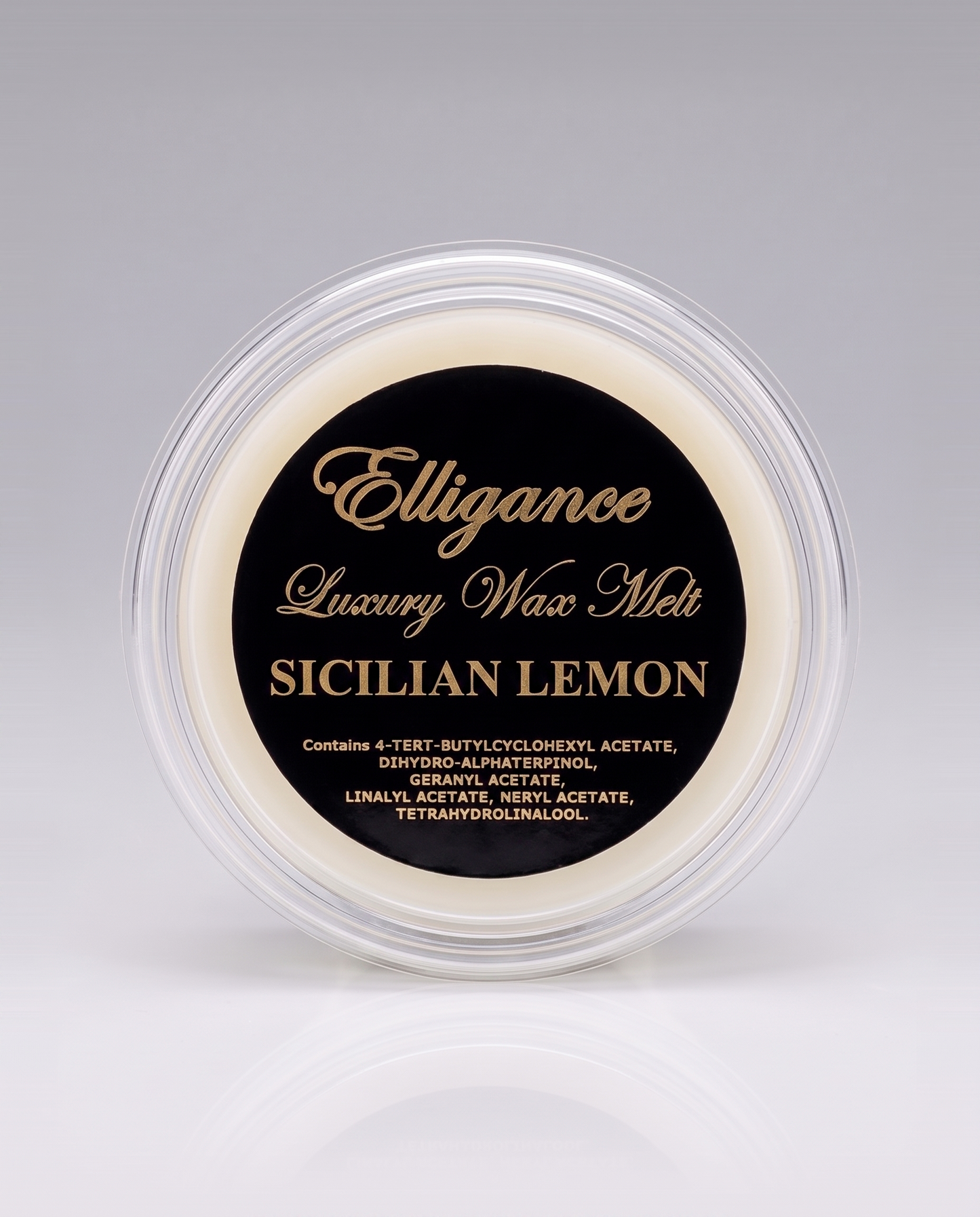 Elligance Luxury Wax Melt pot - Sicilian Lemon