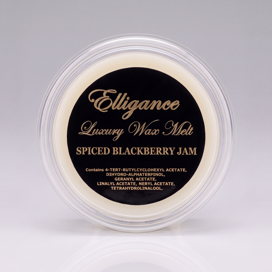 Elligance Luxury Wax Melt pot - Spiced Blackberry Jam