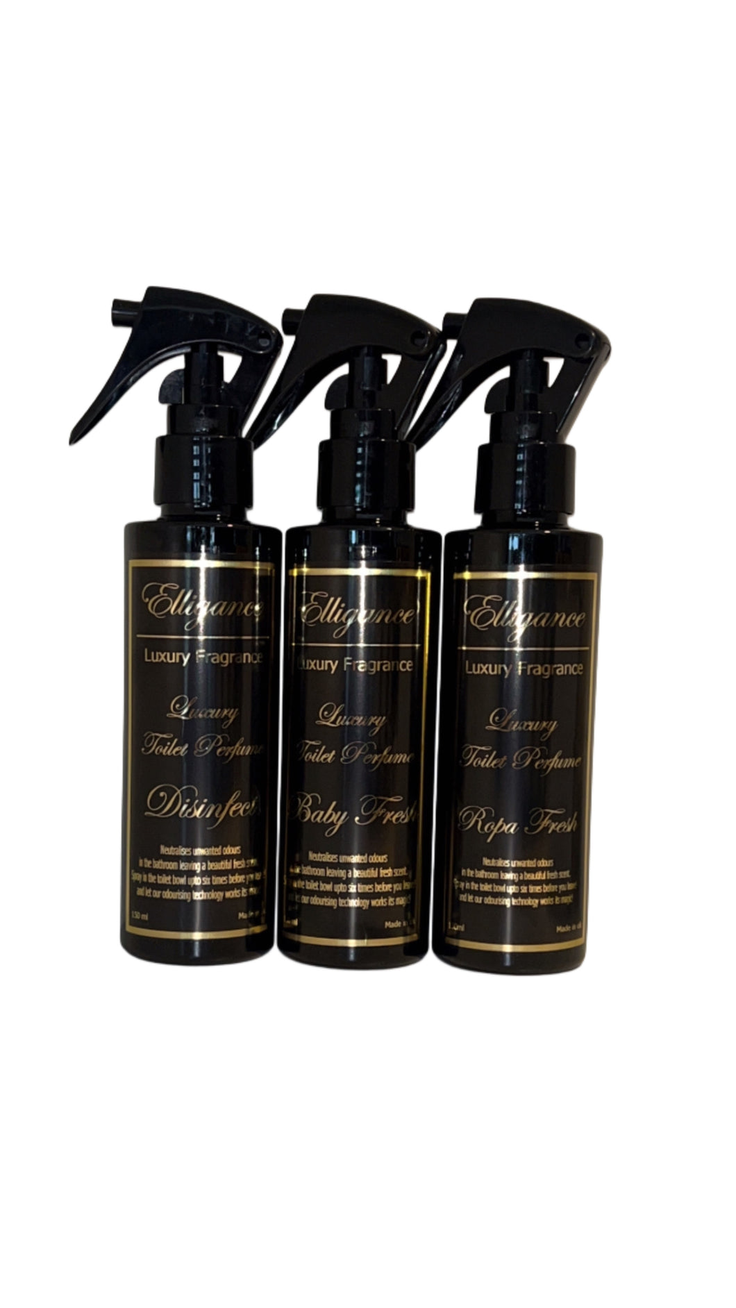 Luxury toilet perfume