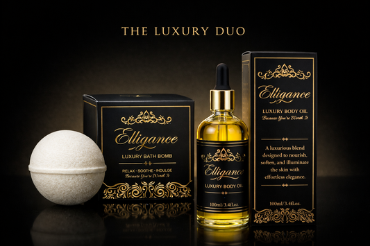 Bath Bomb & Body Oil Duo