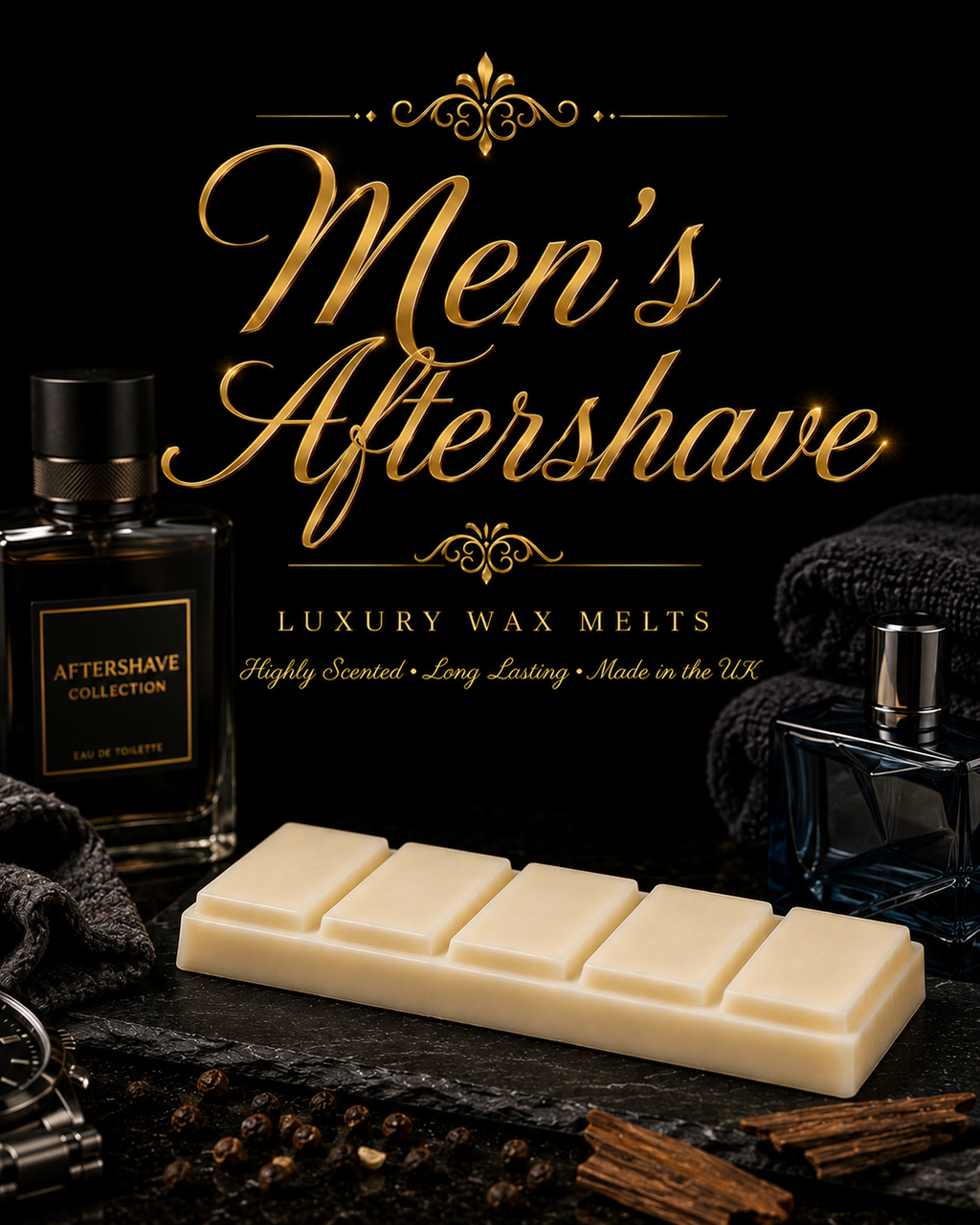 Men’s Aftershave Inspired Snap Bar