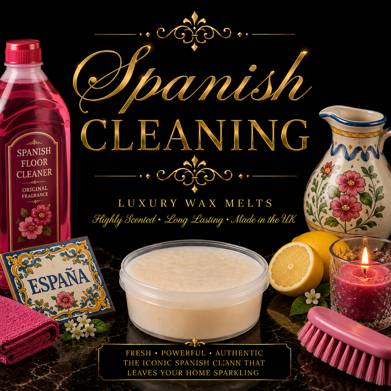 Spanish Inspired Wax Pots
