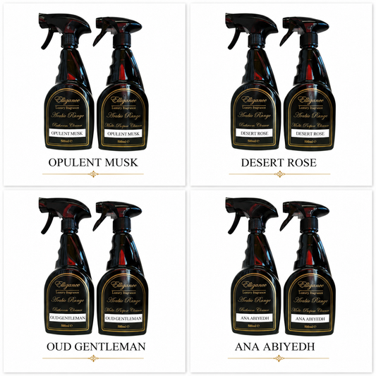Multipurpose & bathroom foam cleaner spray duo