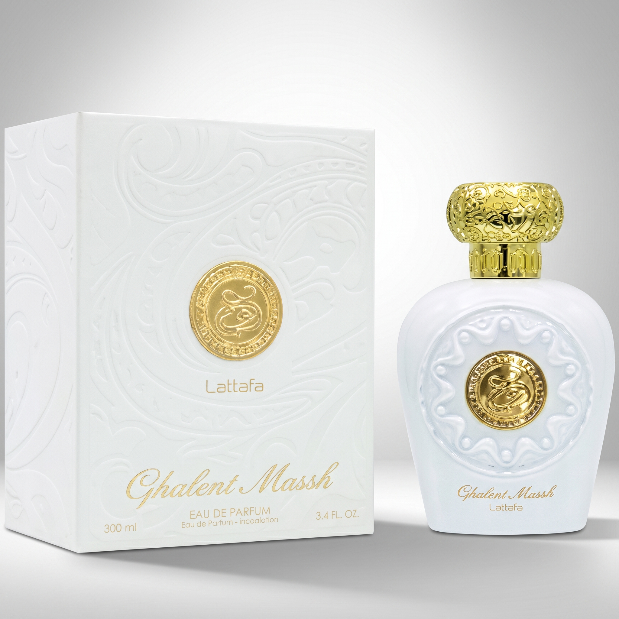 Opulent Musk Eau de Parfum 100ml, studio product photo