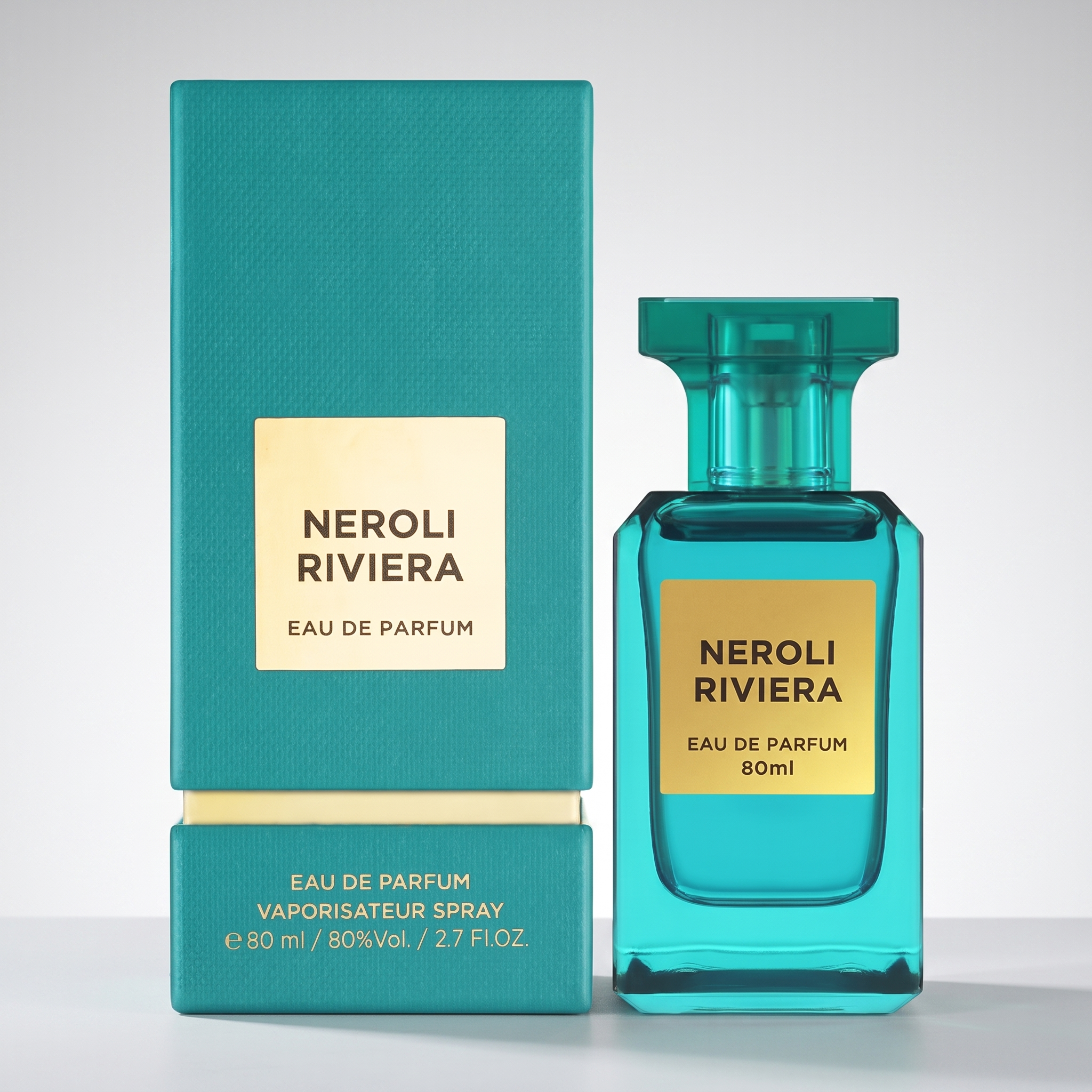 Neroli Riviera Eau de Parfum 80ml, studio product photo