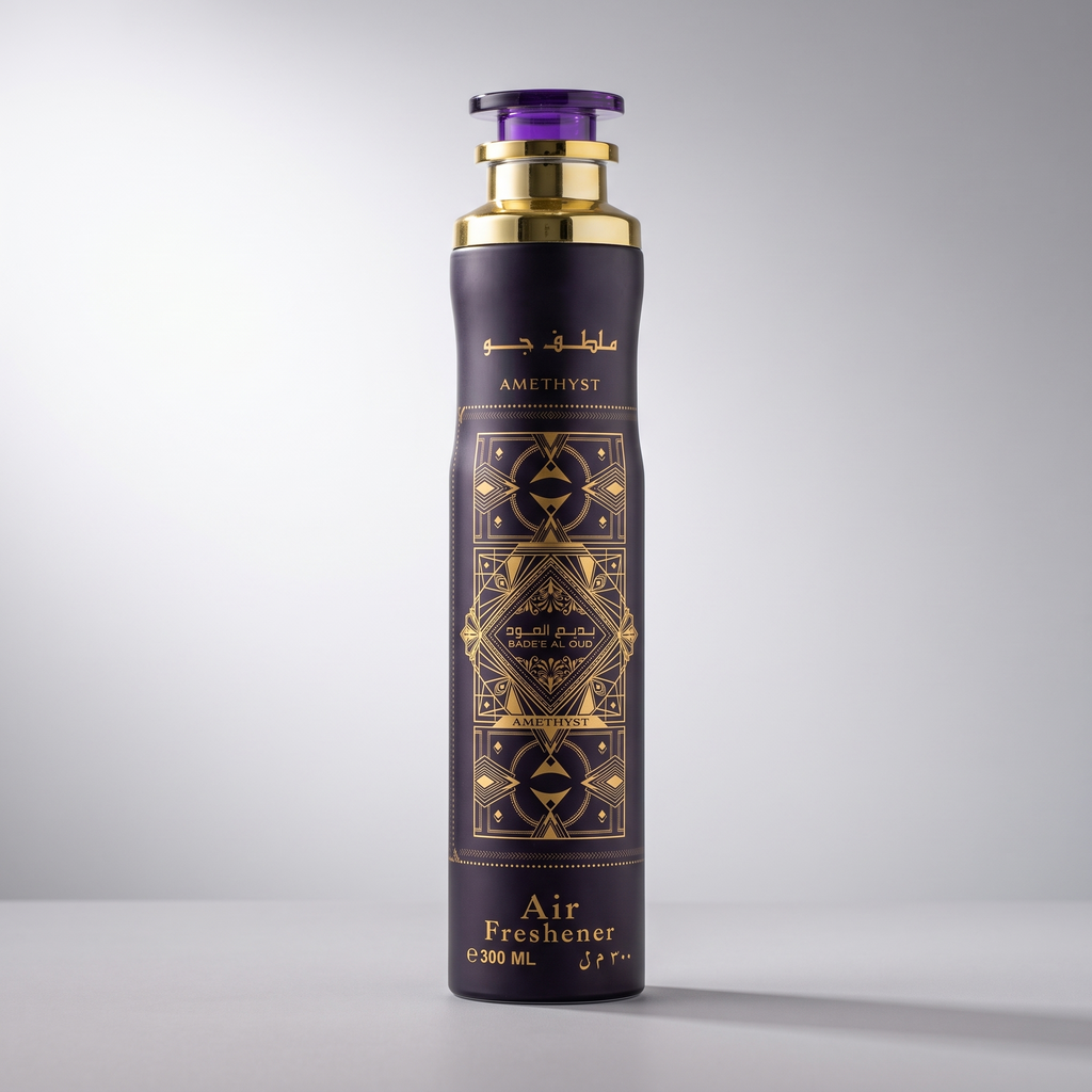 Amethyst Dubai Air Freshener 300ml, studio product photo