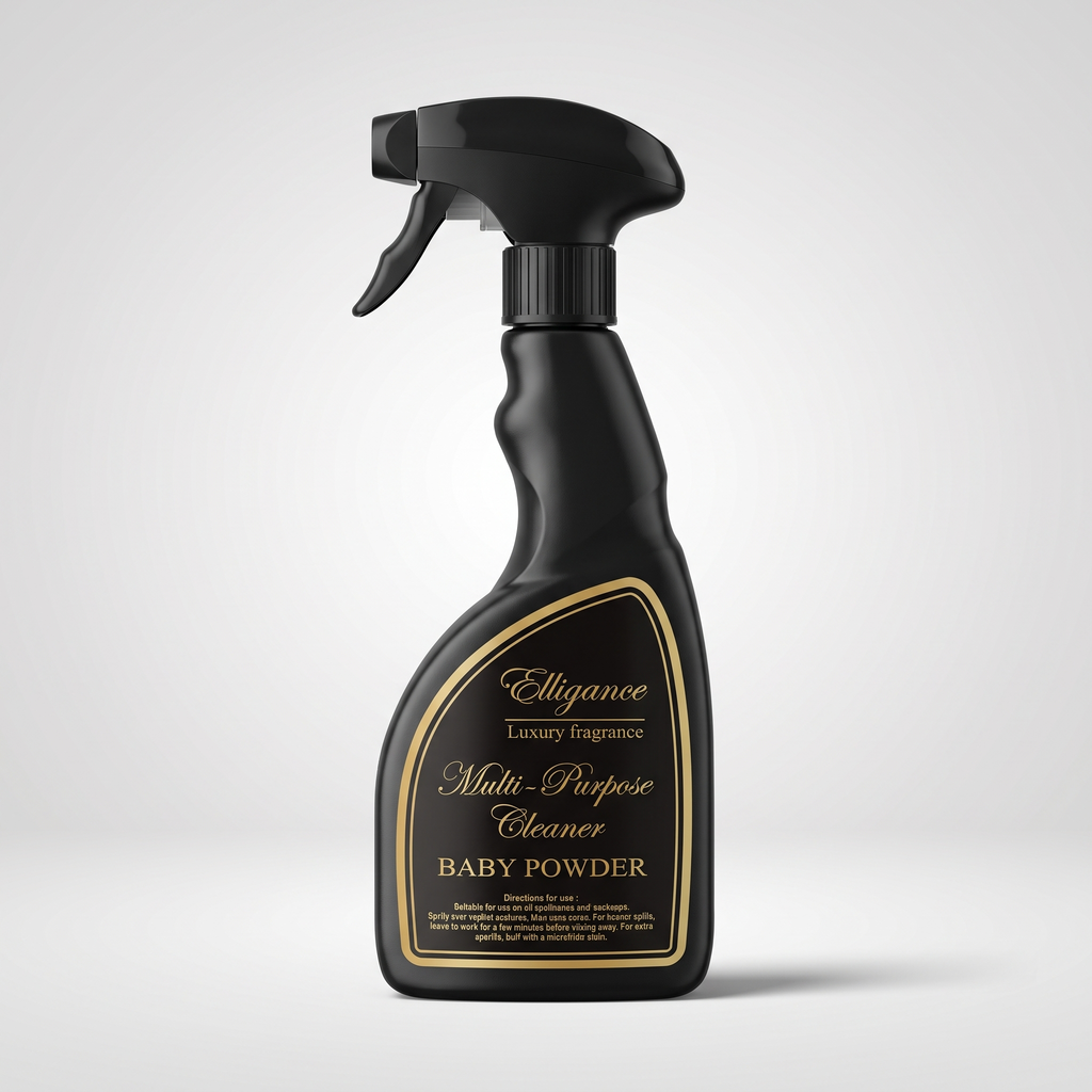 Baby Powder Multipurpose Cleaning Spray, studio product photo
