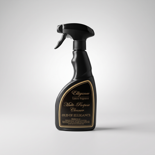 Oud of Elligance Multipurpose Cleaning Spray, studio product photo