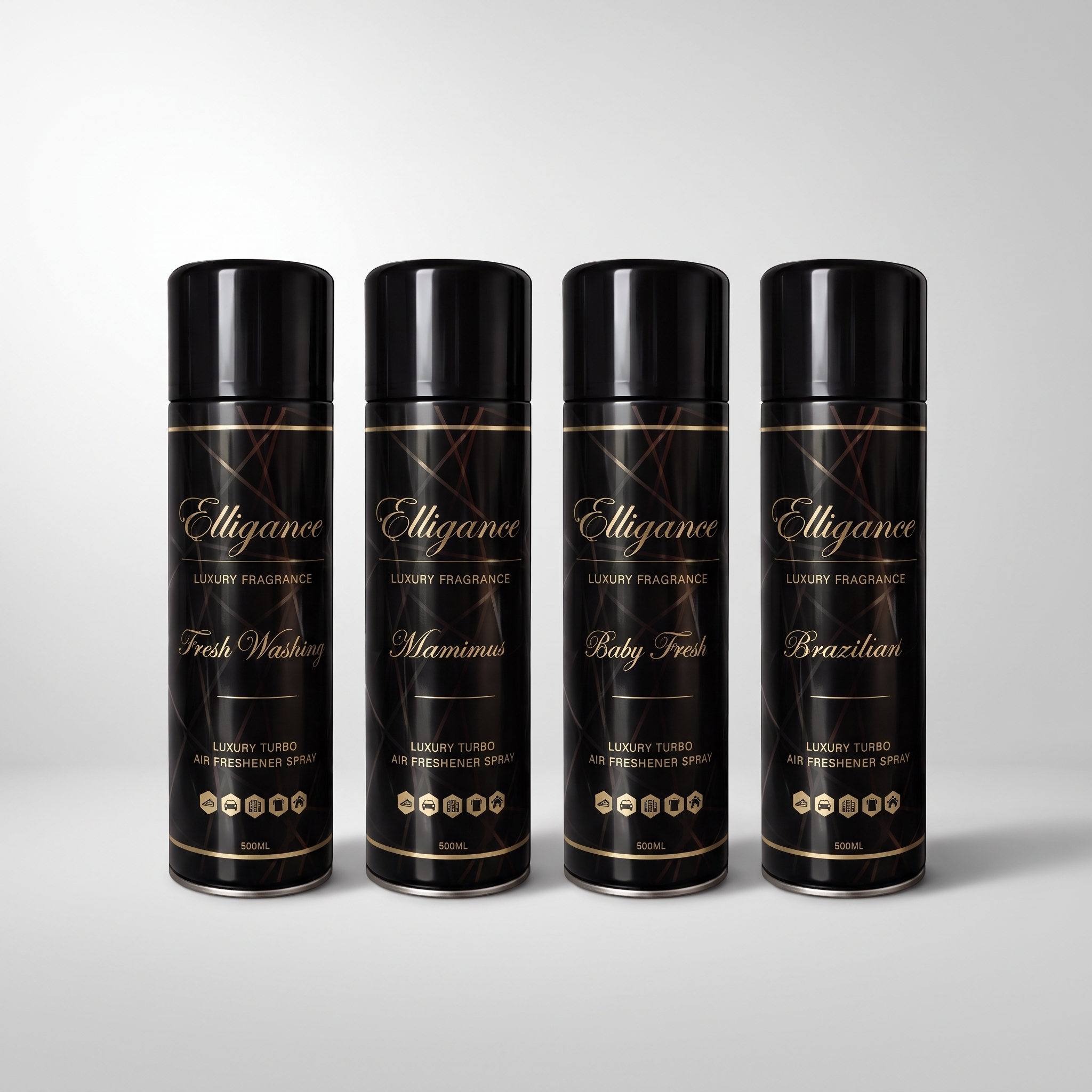 Highly Fragranced Turbo Blast Spray 500ml, studio product photo
