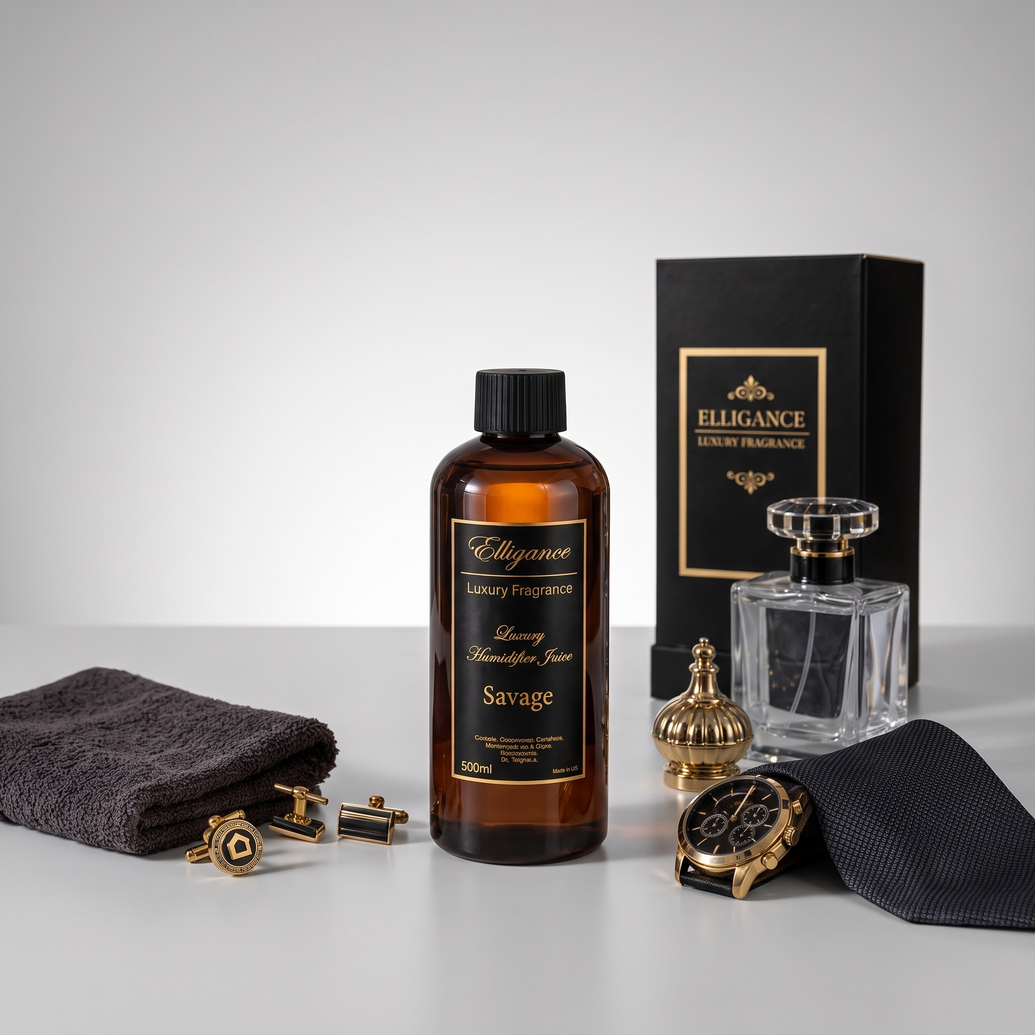 Men's Aftershave Inspired Humidifier Juice, studio product photo