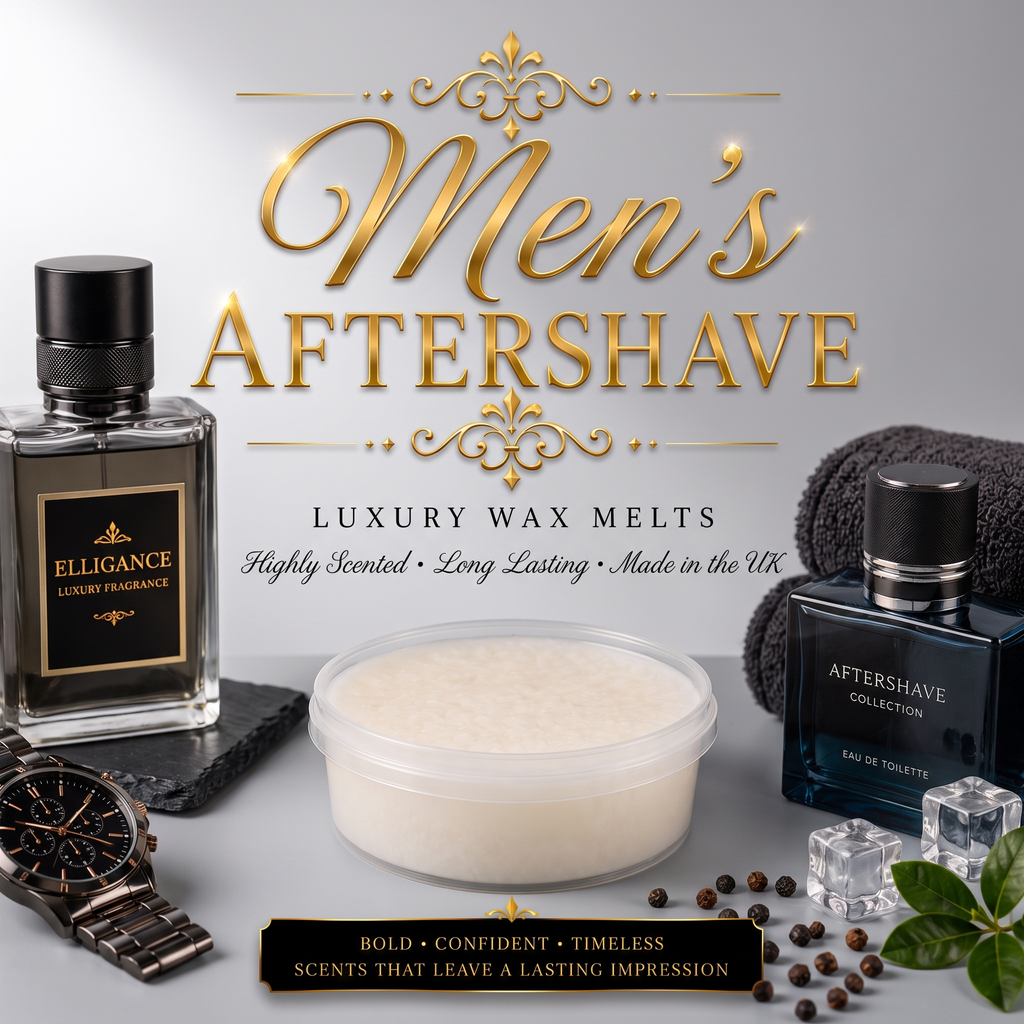 Men's Aftershave Inspired Wax Pot, studio product photo