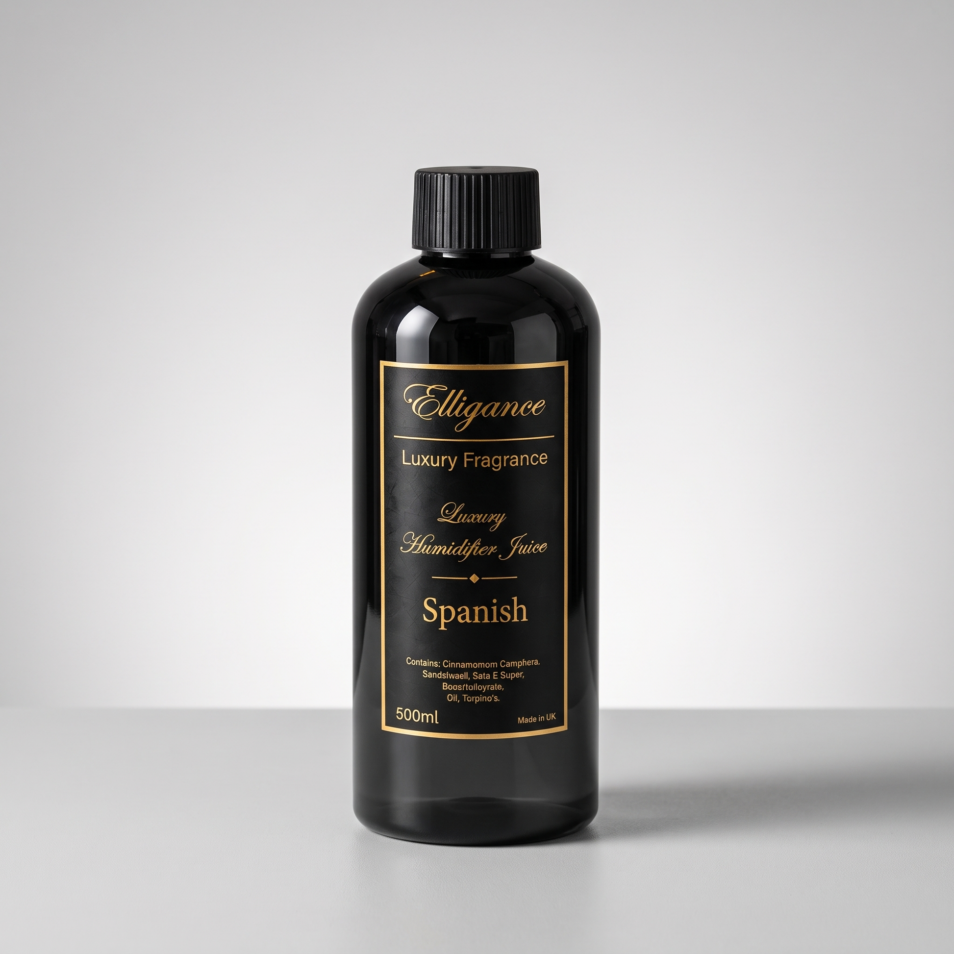 Spanish Inspired Humidifier Juice, studio product photo