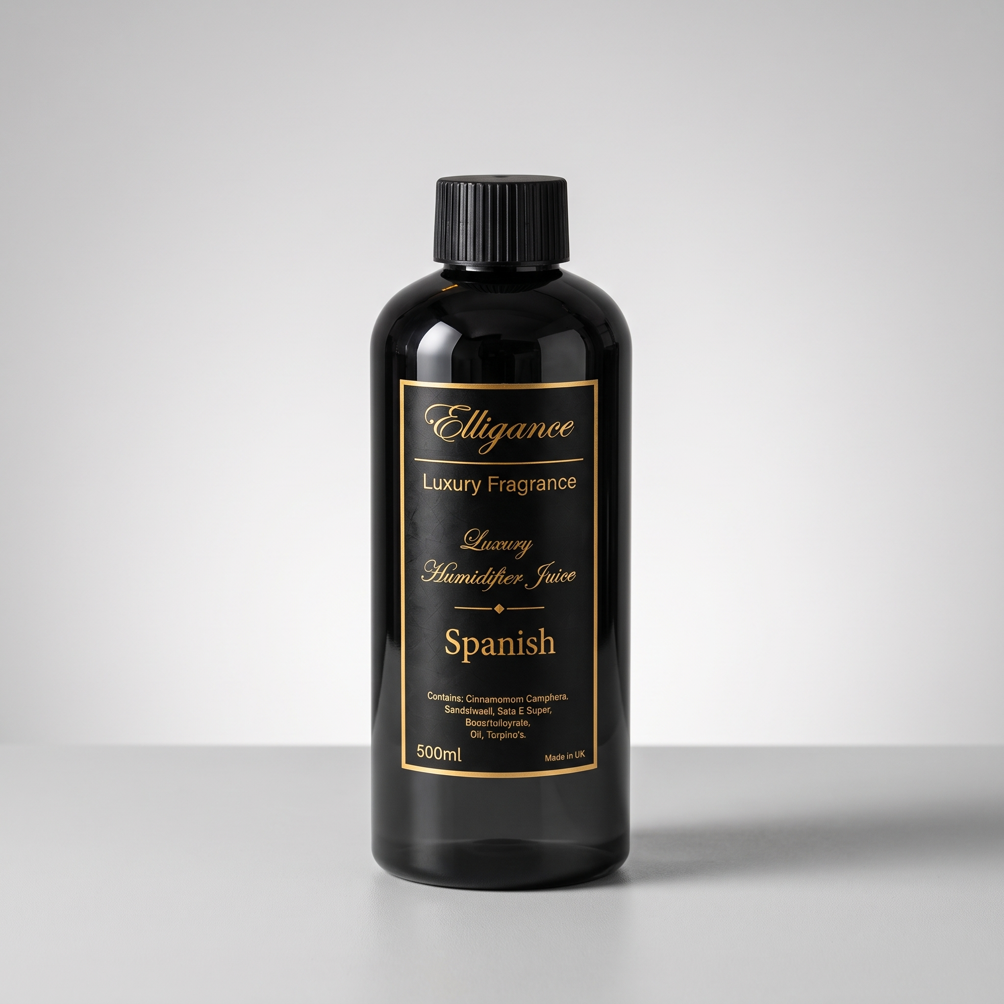 Spanish Inspired Humidifier Juice, studio product photo