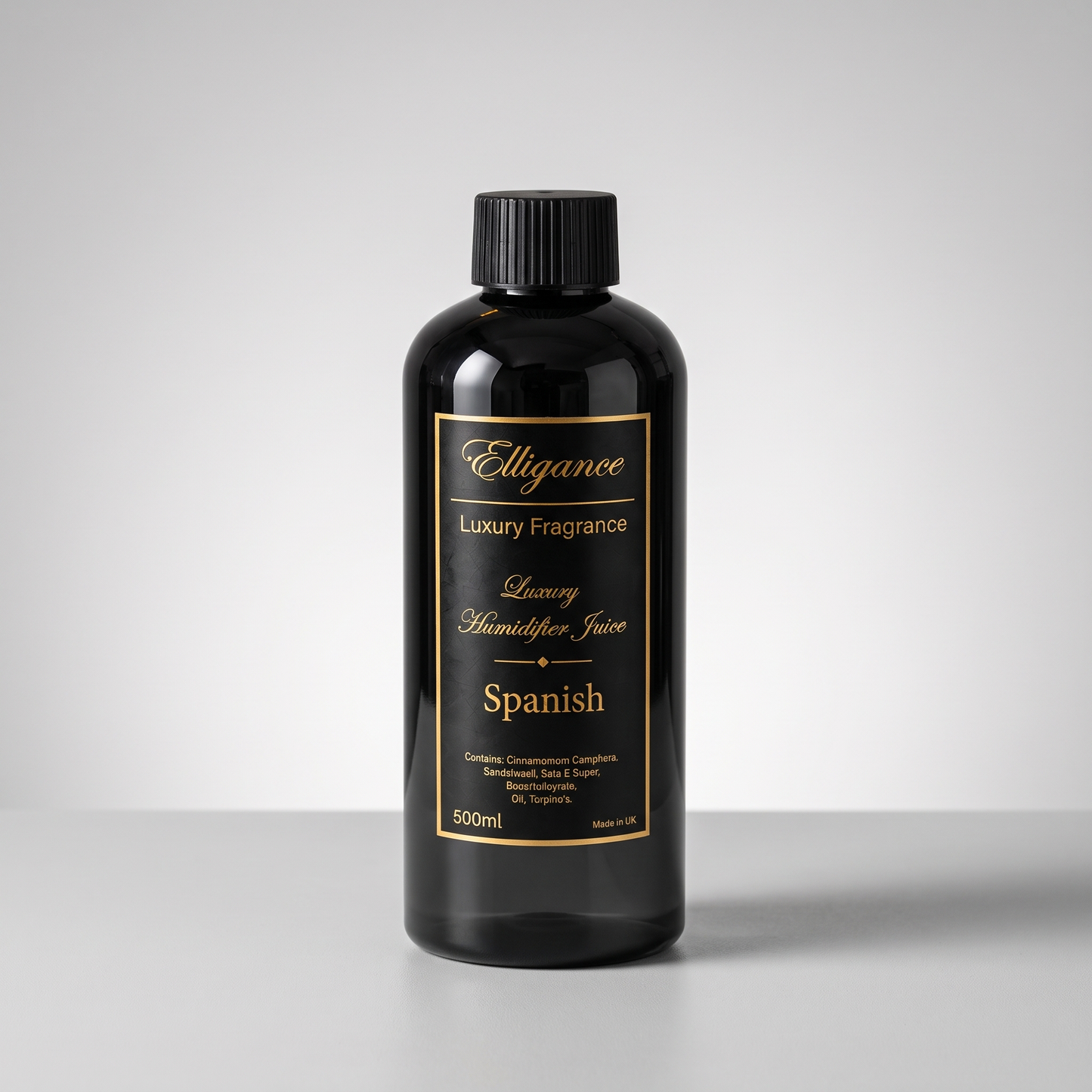 Spanish Inspired Humidifier Juice, studio product photo
