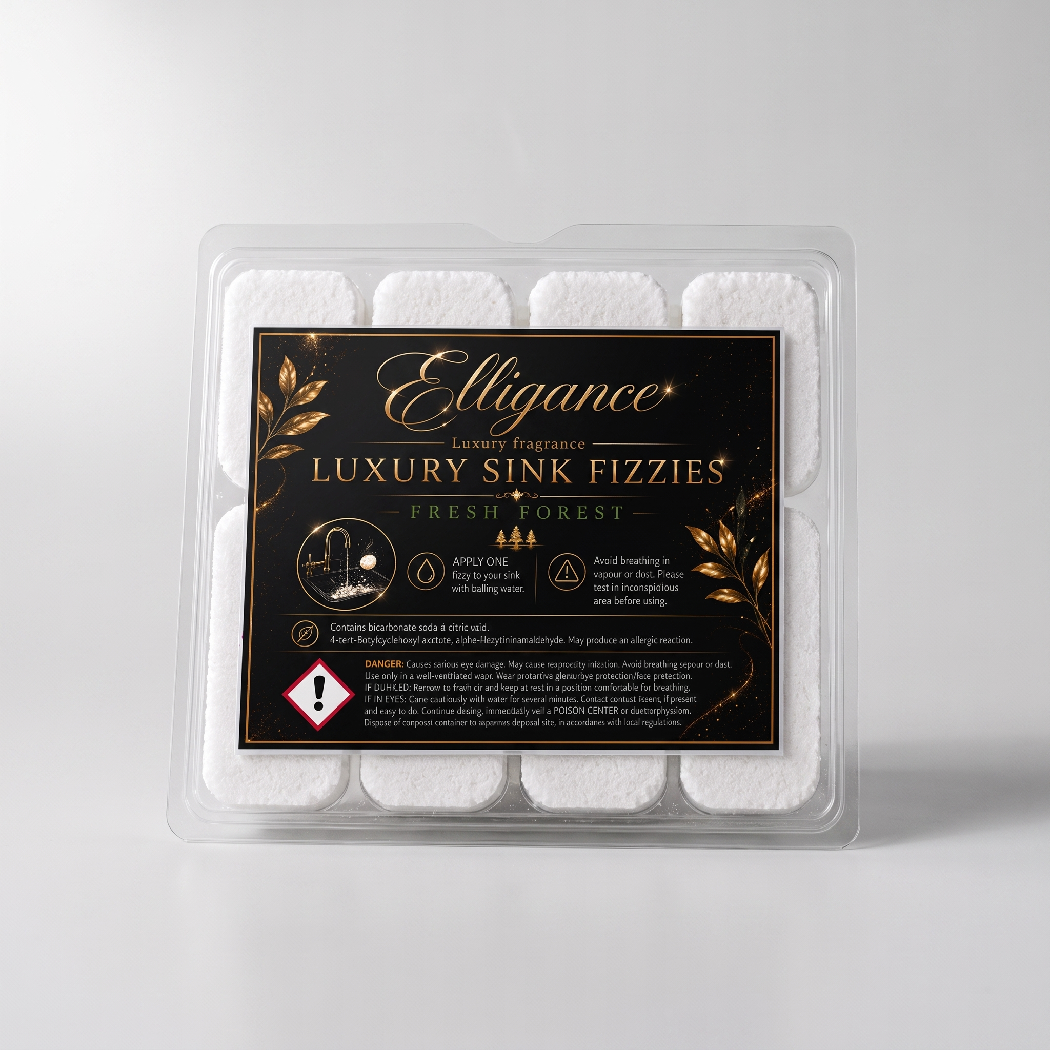Elligance Sink Fizzy Pack studio packshot