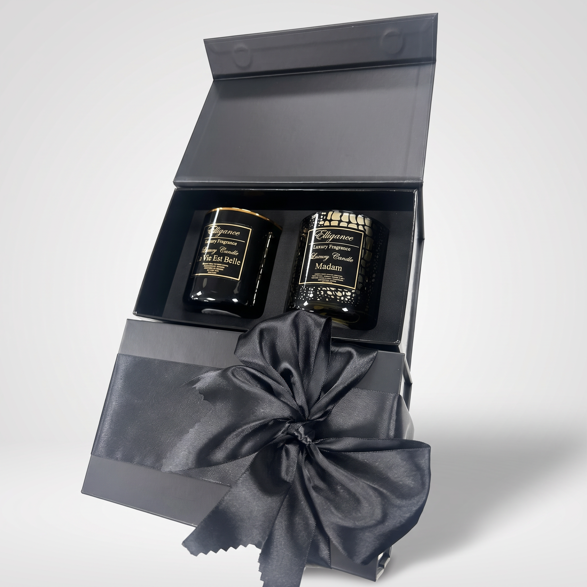 Elligance Candle Duo & Gift Box studio packshot