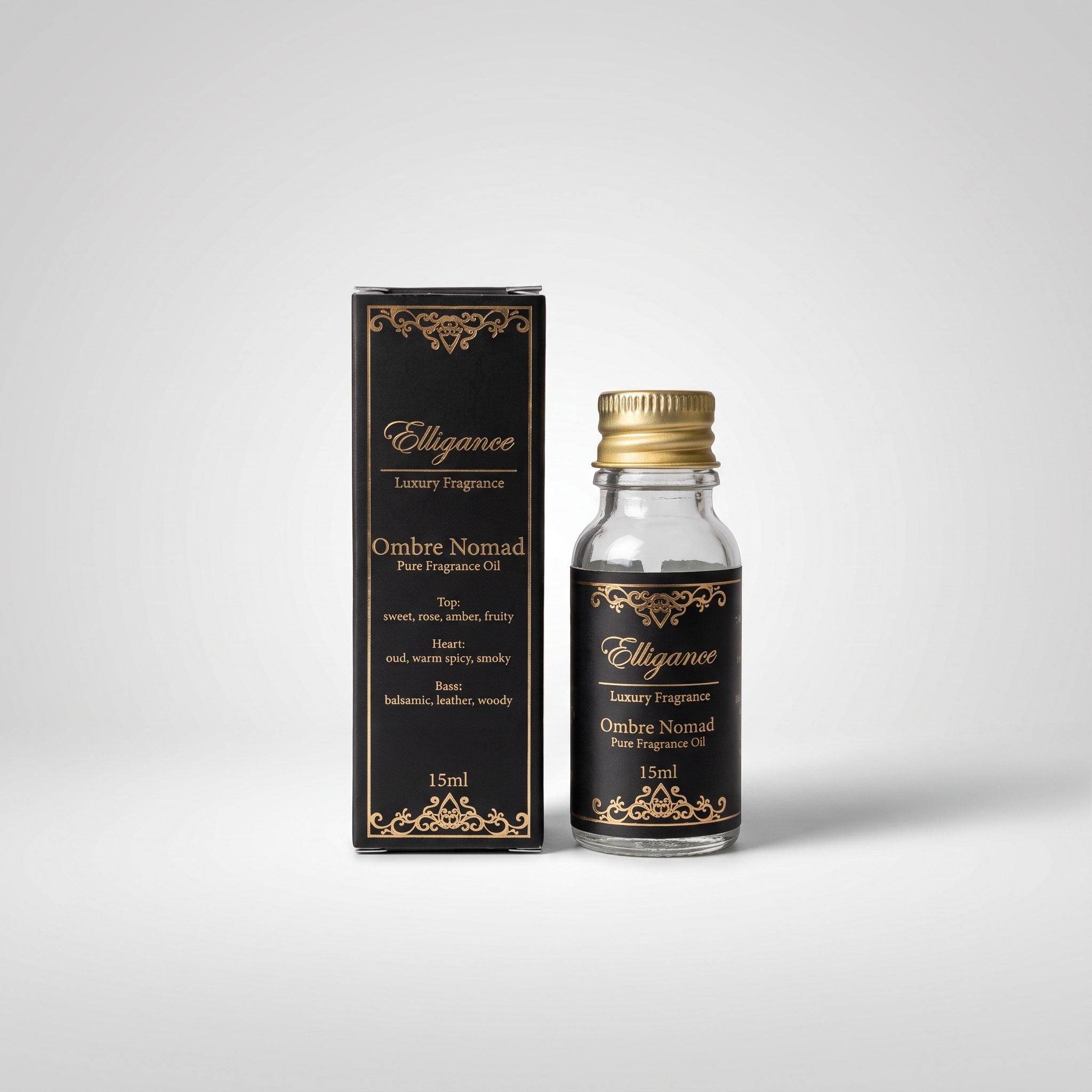Elligance Ombre Nomad Fragrance Oil studio packshot