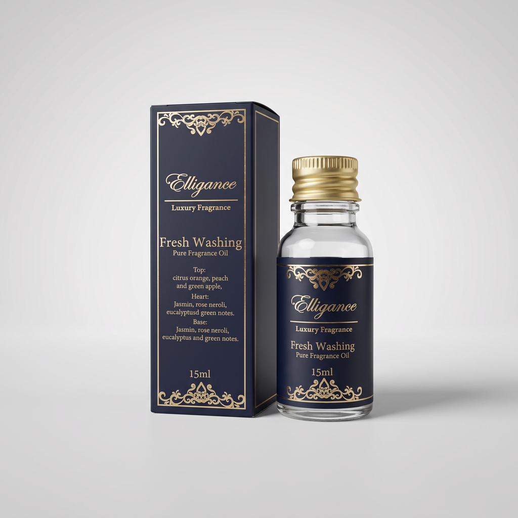 Elligance Fresh Washing Fragrance Oil studio packshot