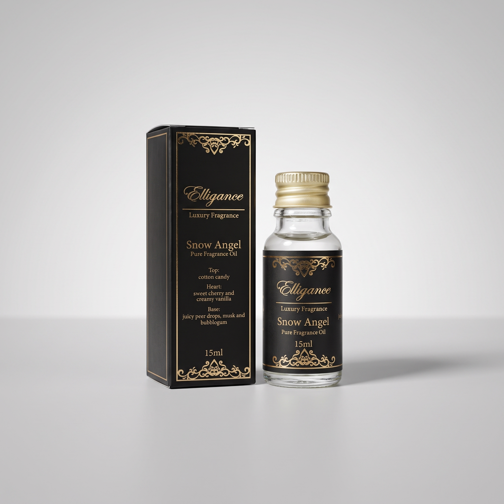 Elligance Snow Angel Fragrance Oil studio packshot