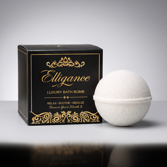 Elligance Luxury Bath Bomb studio packshot