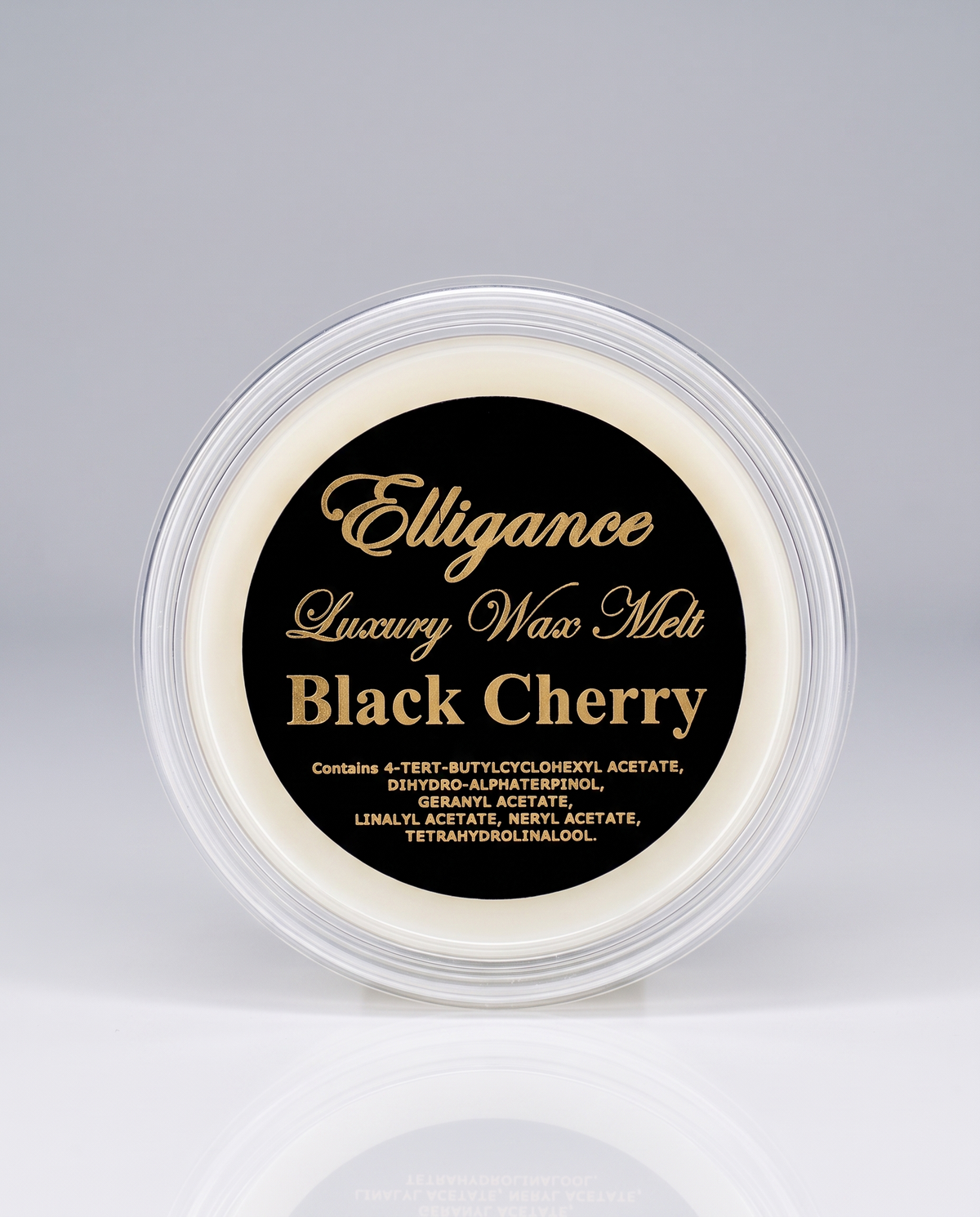 Elligance Luxury Wax Melt pot - Black Cherry