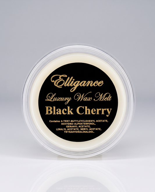 Elligance Luxury Wax Melt pot - Black Cherry