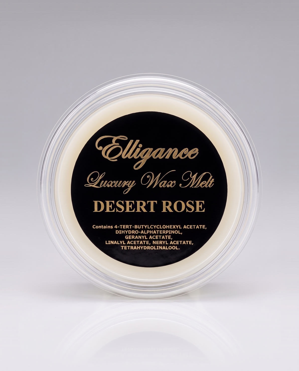 Elligance Luxury Wax Melt pot - Desert Rose
