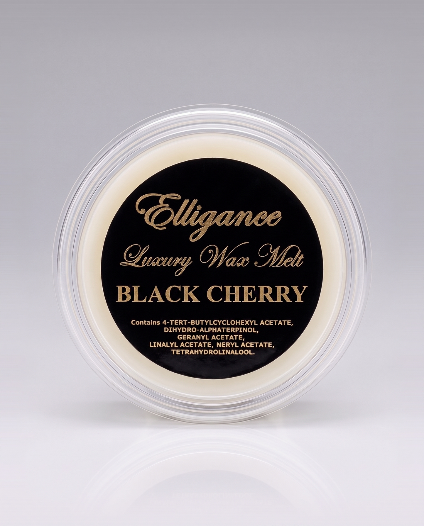 Elligance Luxury Wax Melt pot - Black Cherry
