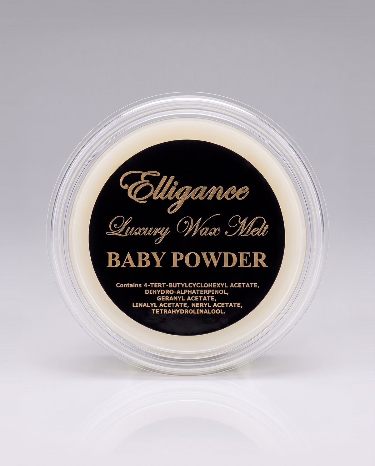 Elligance Luxury Wax Melt pot - Baby Powder