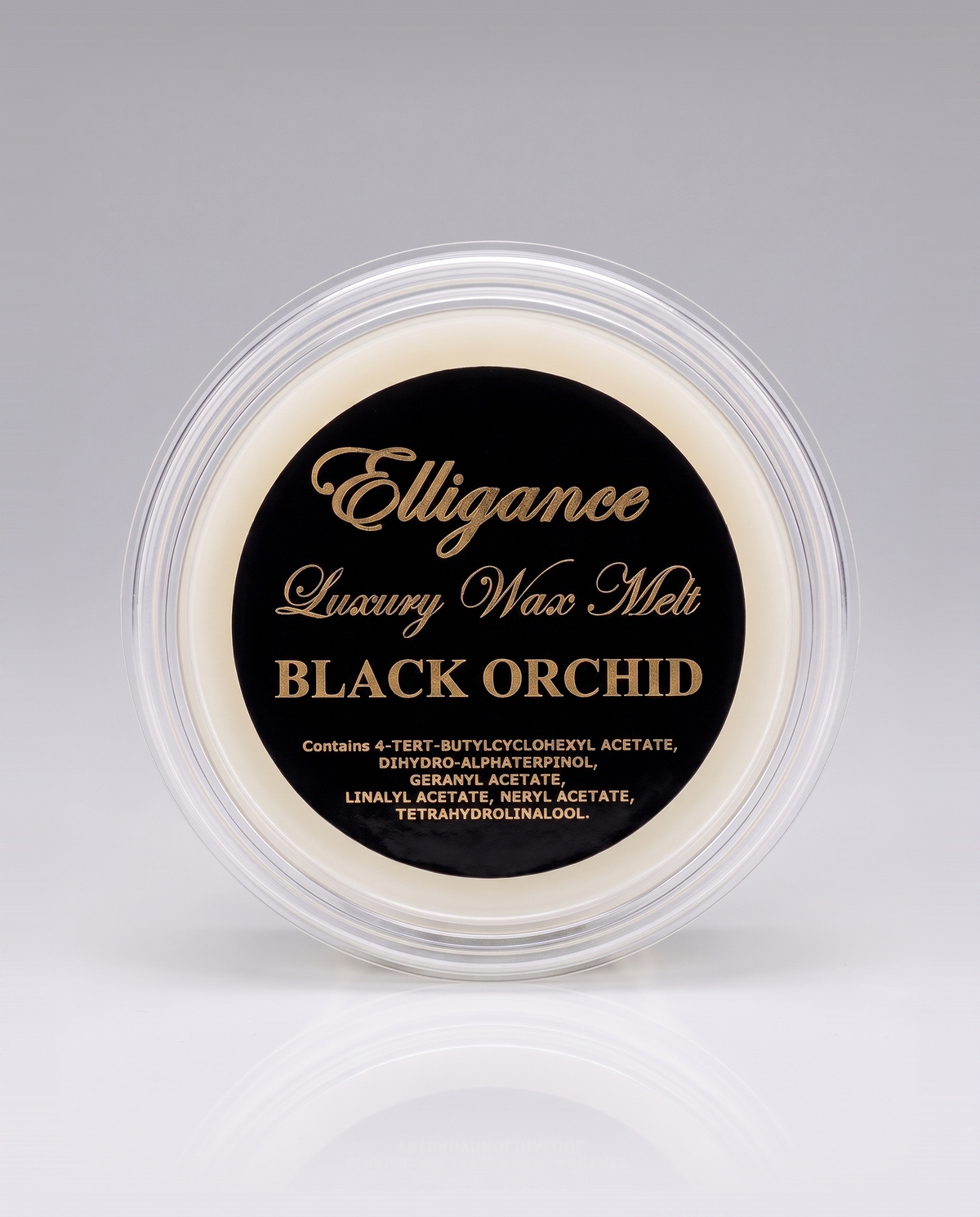 Elligance Luxury Wax Melt pot - Black Orchid