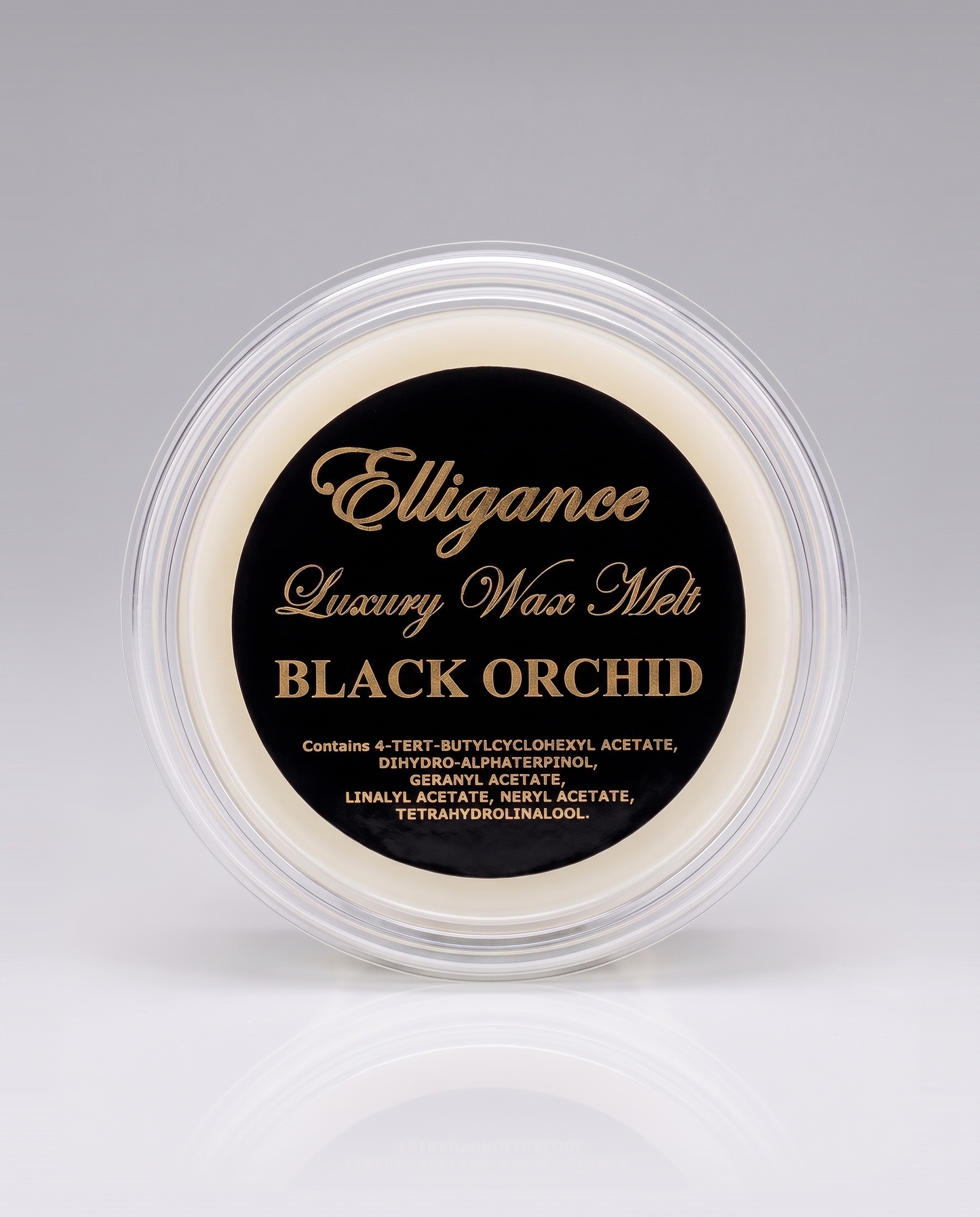 Elligance Luxury Wax Melt pot - Black Orchid