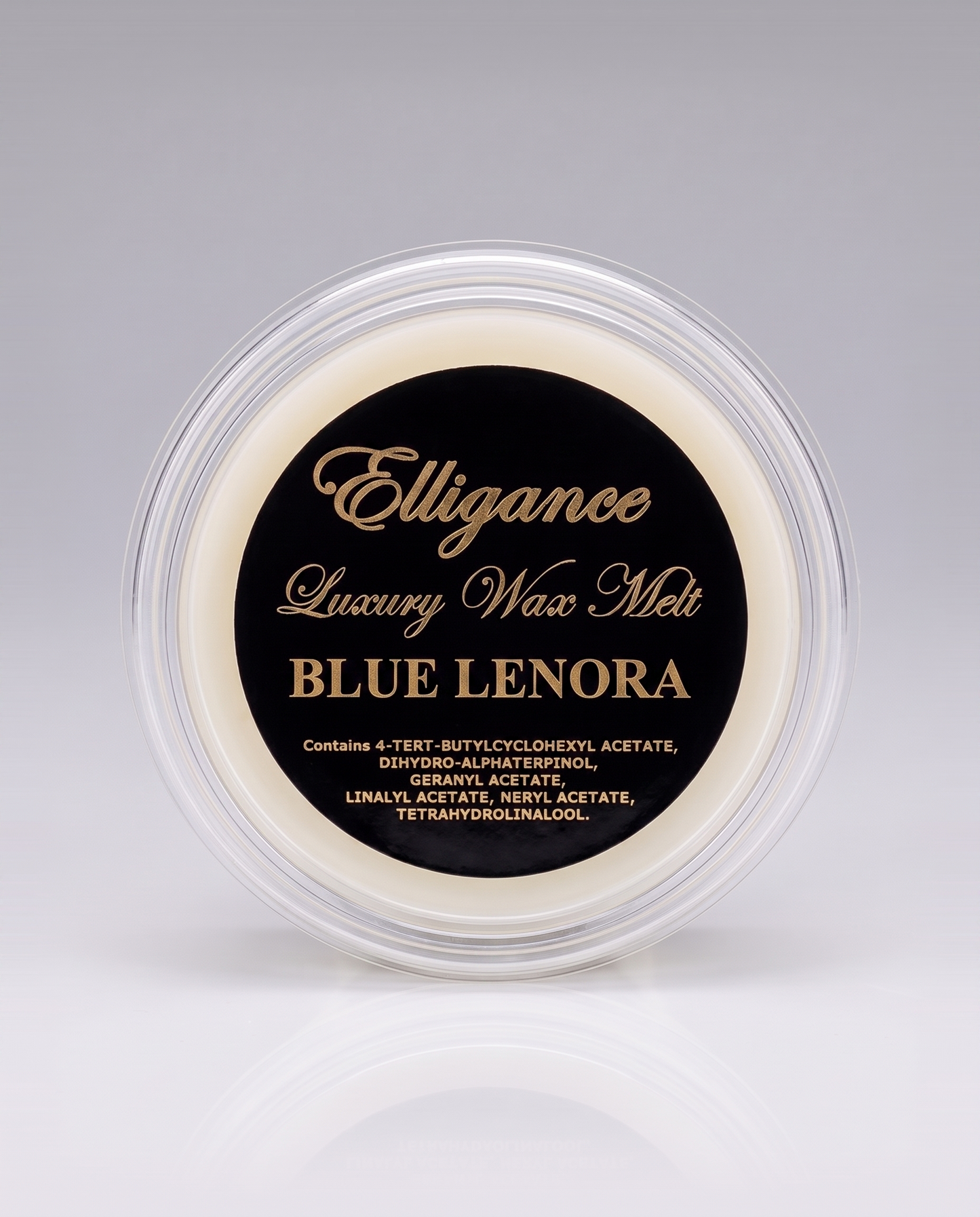 Elligance Luxury Wax Melt pot - Blue Lenora