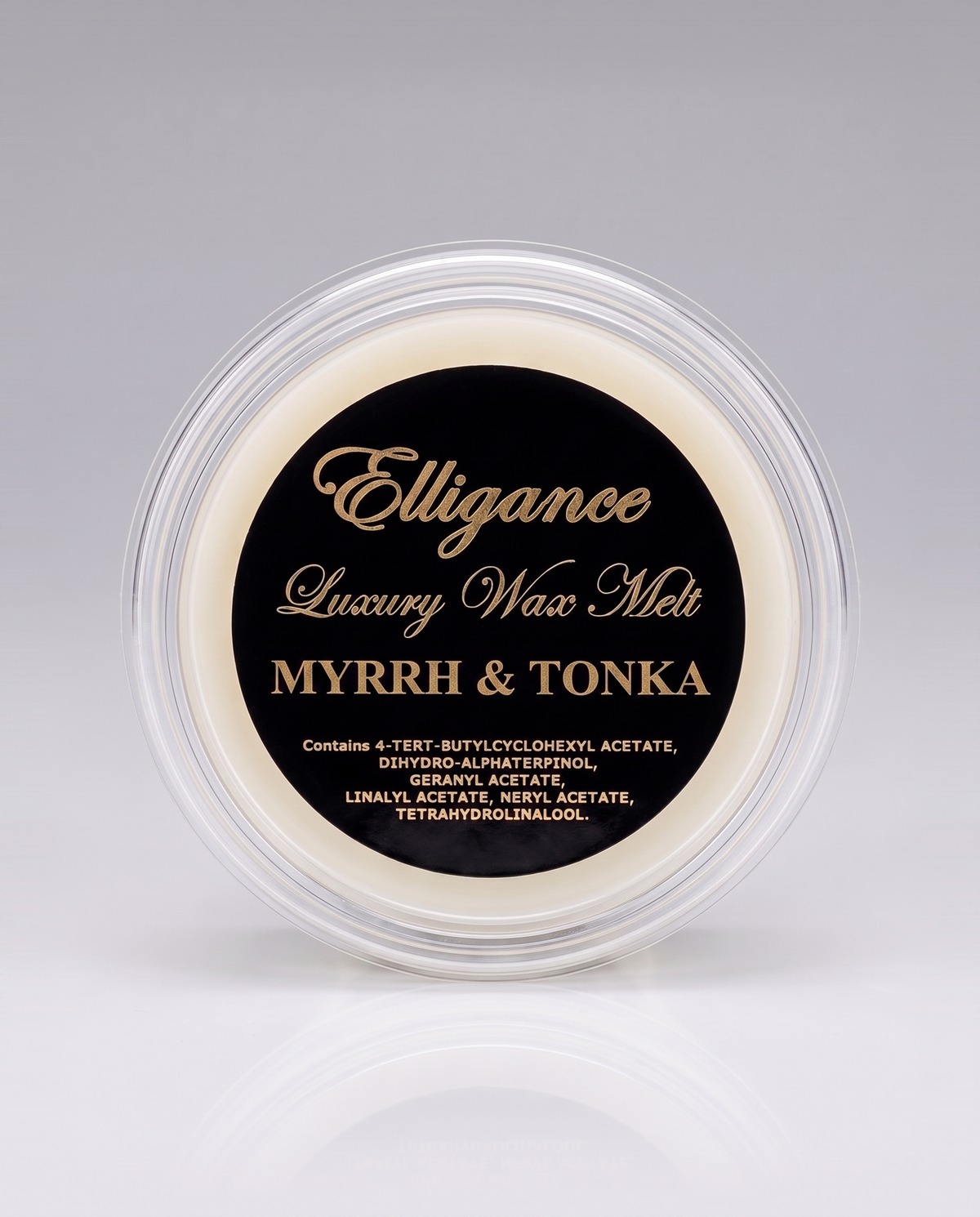 Elligance Luxury Wax Melt pot - Myrrh & Tonka