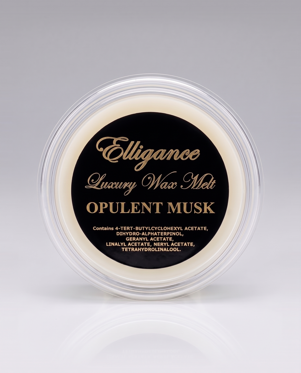 Elligance Luxury Wax Melt pot - Opulent Musk