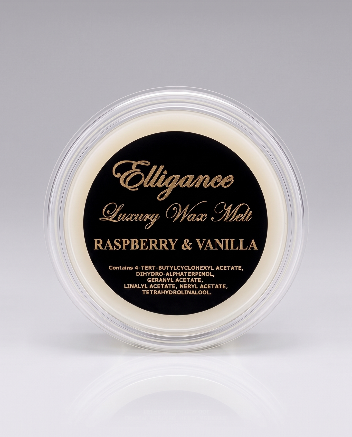 Elligance Luxury Wax Melt pot - Raspberry & Vanilla