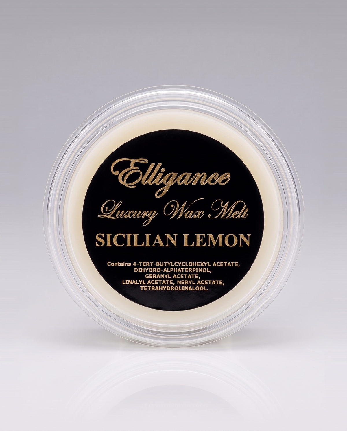 Elligance Luxury Wax Melt pot - Sicilian Lemon