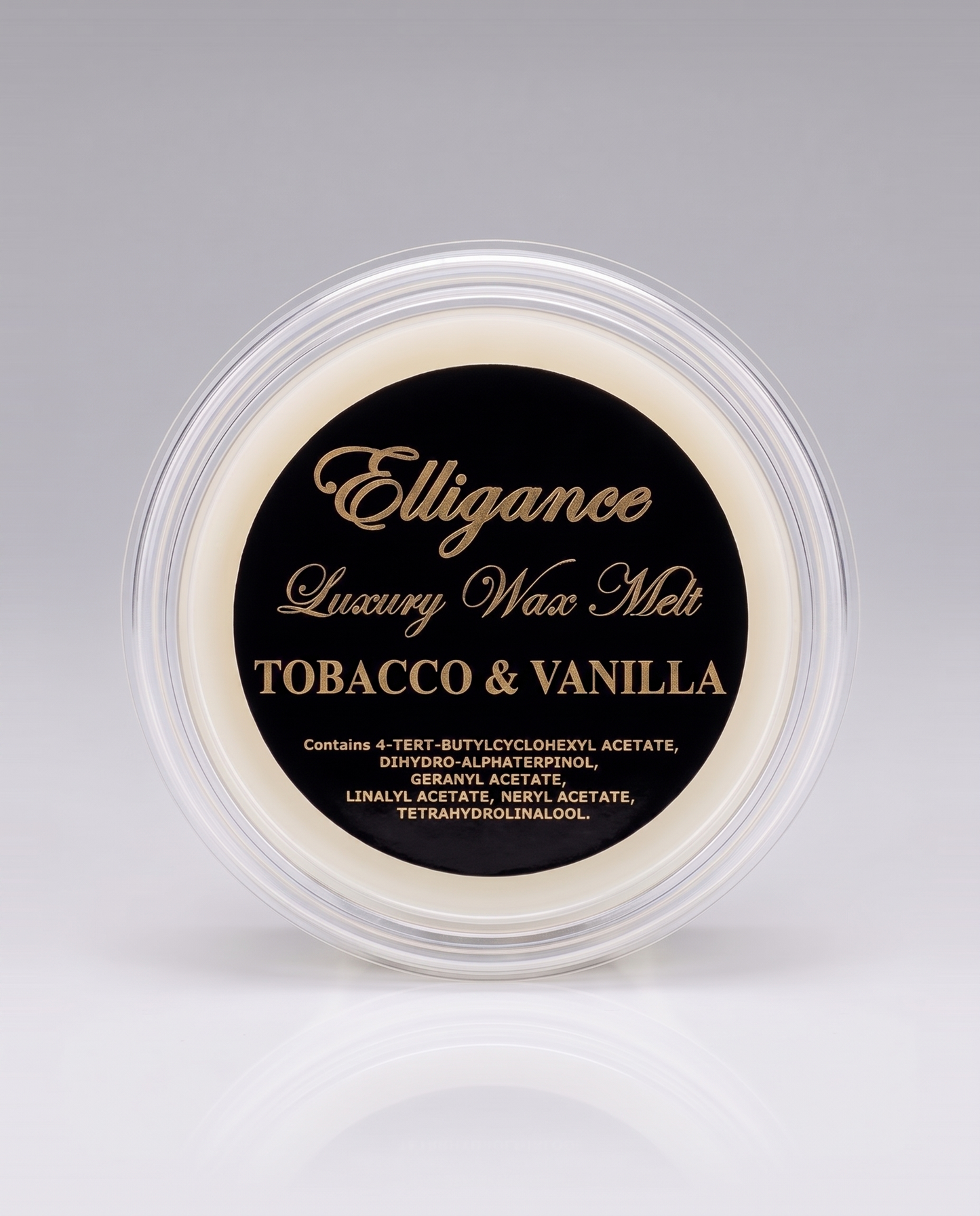 Elligance Luxury Wax Melt pot - Tobacco & Vanilla