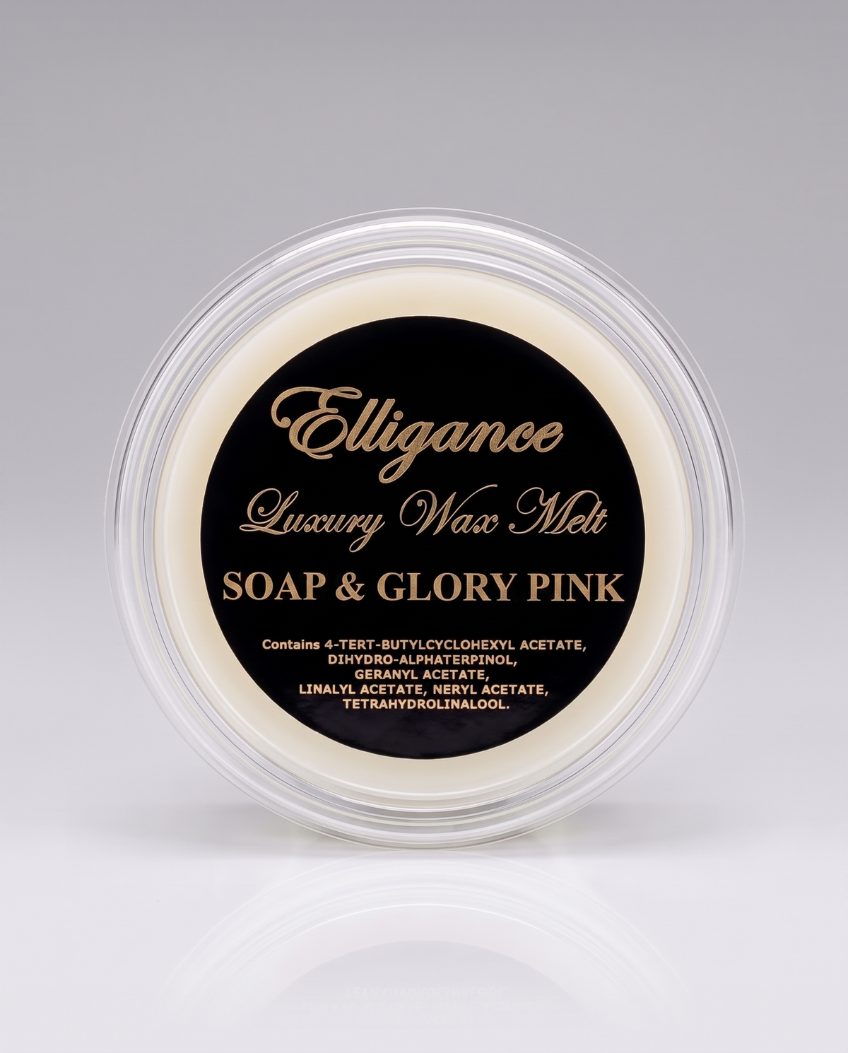 Elligance Luxury Wax Melt pot - Soap & Glory Pink