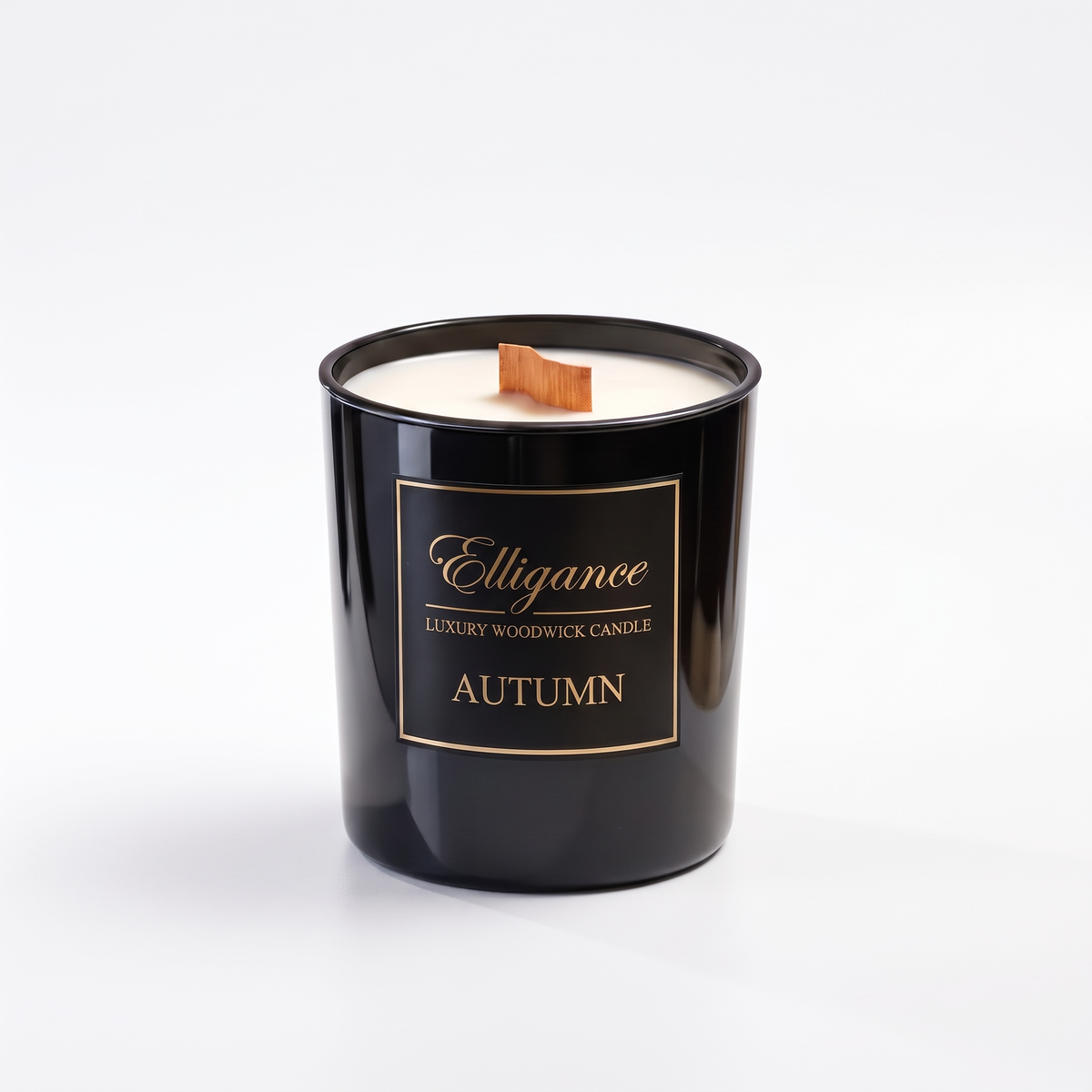 Elligance Luxury Woodwick Candle - Autumn