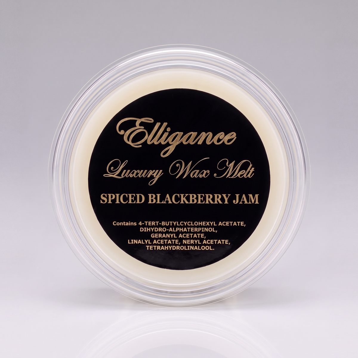 Elligance Luxury Wax Melt pot - Spiced Blackberry Jam