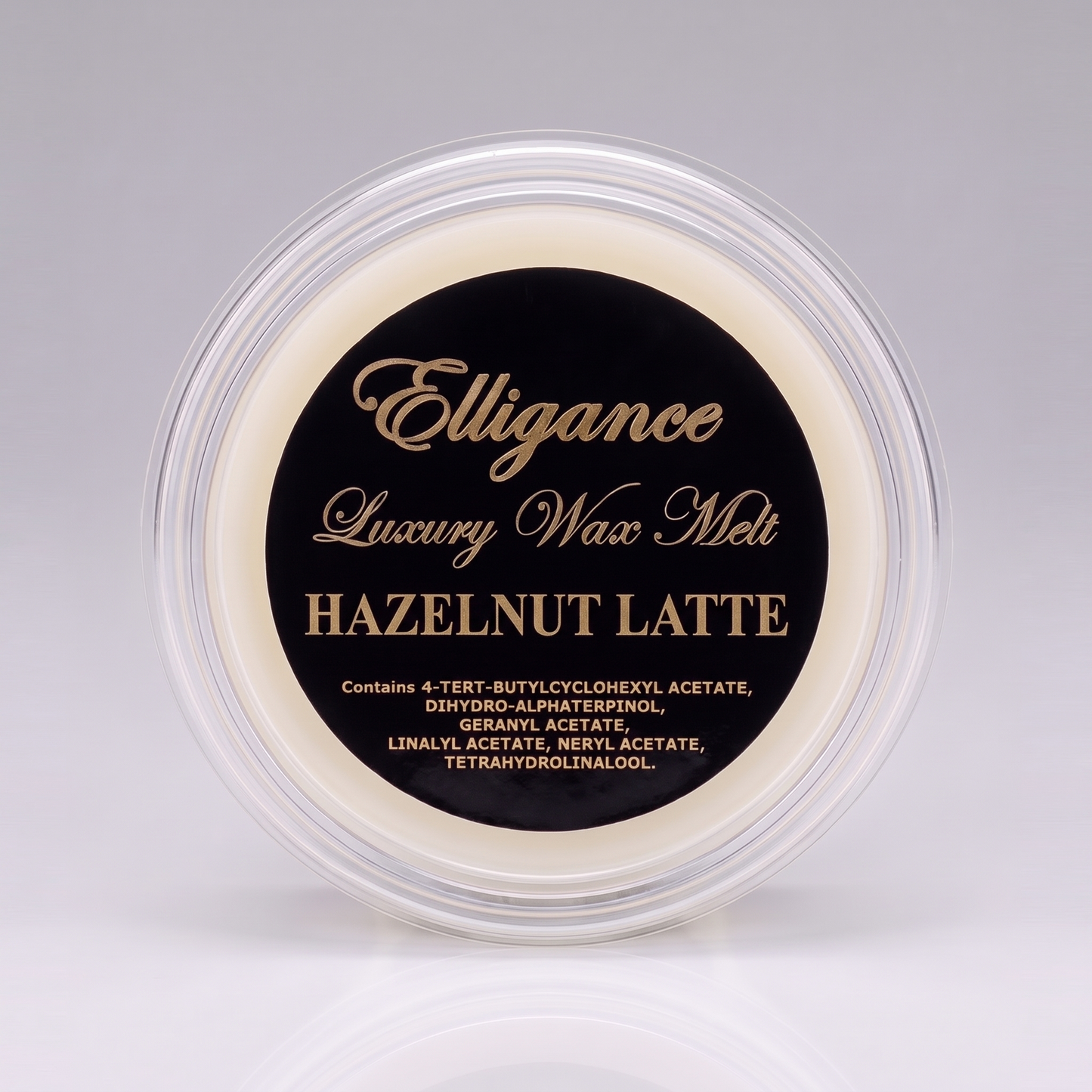 Elligance Luxury Wax Melt pot - Hazelnut Latte
