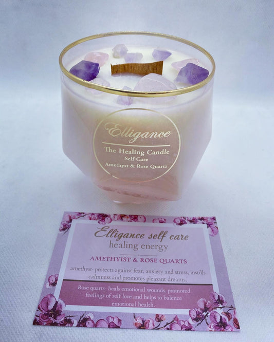 Amethyst & Rose Quartz